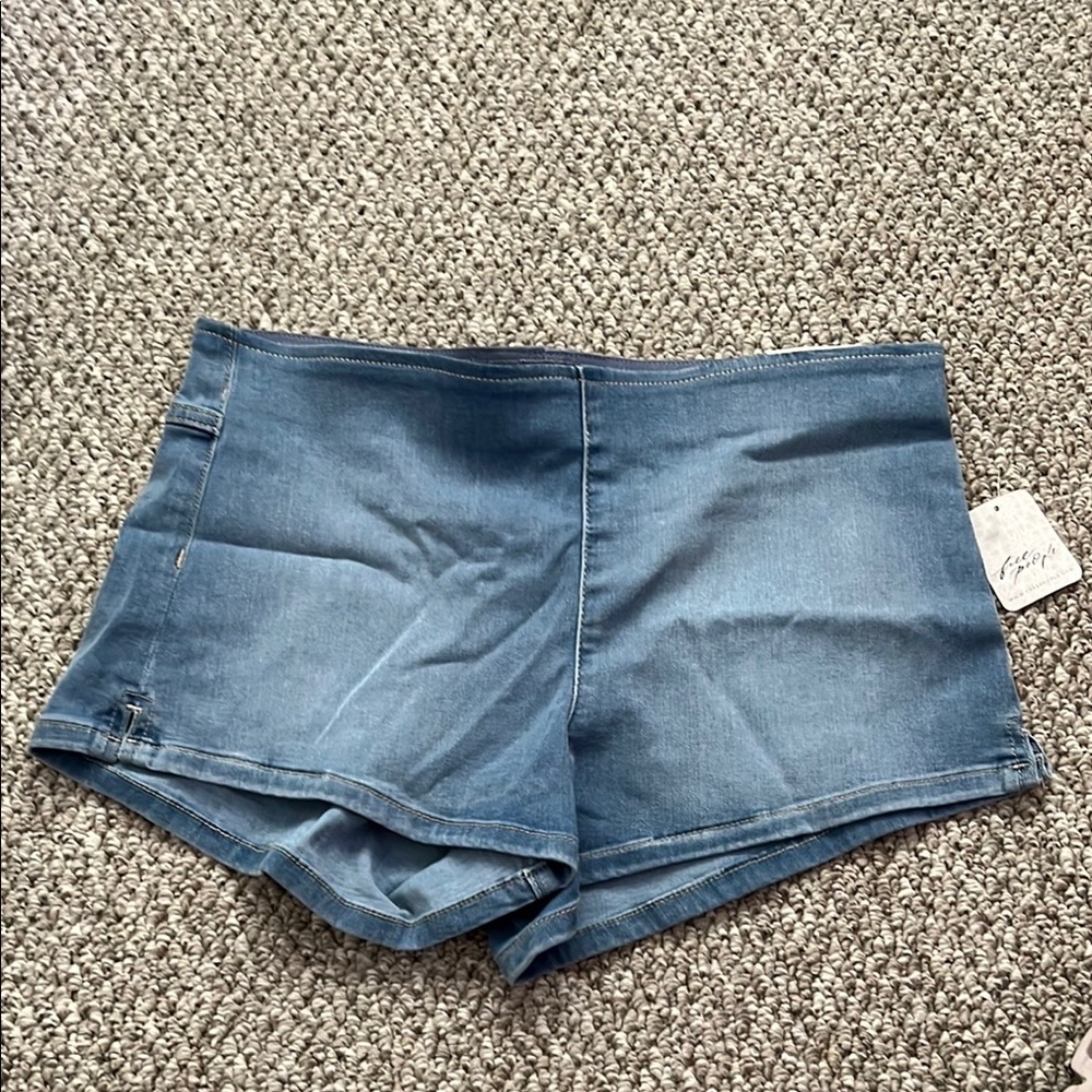 Free people Stylish Blue Denim Shorts